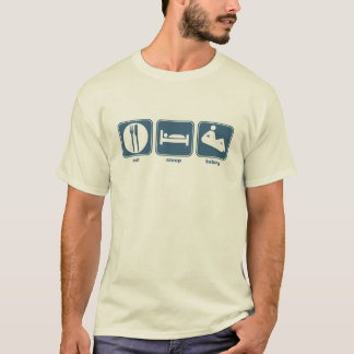 、管食べて下さい、眠らせて下さい Tシャツ