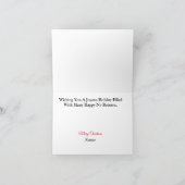 箱おもしろい付き郵便局員 シーズンカード (内部)