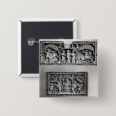 箱からの2つのプラク 缶バッジ (正面&裏面)