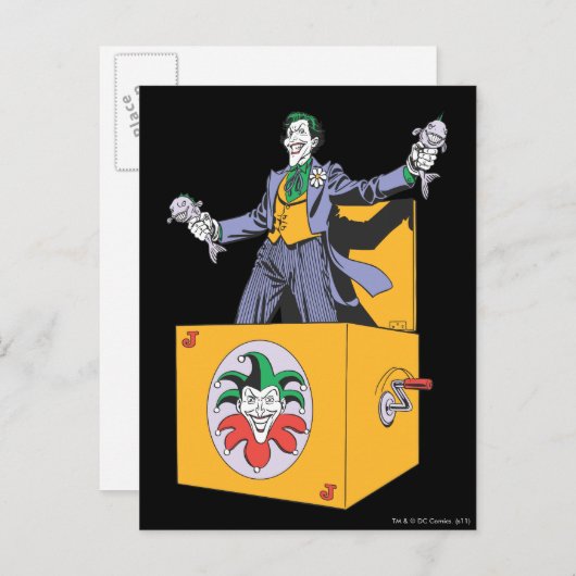 箱から出たジョーカー ポストカード (正面/裏面)