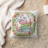 箱から出た本と月のスタック クッション (ブランケット)