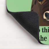 箱から出考えた牛 マウスパッド (コーナー)