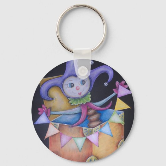 箱に入れたジャック キーホルダー (正面)