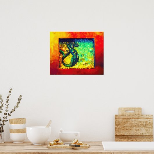 箱に入れた人魚 ポスター (キッチン)