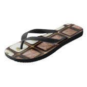 箱に手作りの高級チョコレート ビーチサンダル (アングル)