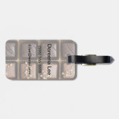 箱に手作りの高級チョコレート ラゲッジタグ (裏面横)