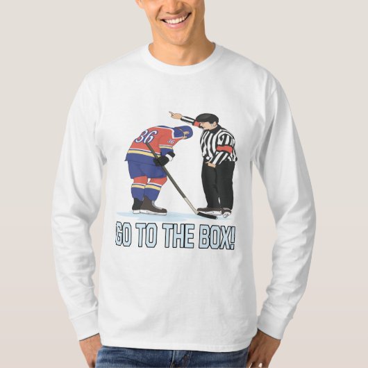 箱に行って下さい Tシャツ (正面)