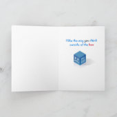 箱のゴッホの考えるな外側 カード (内部)