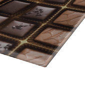 箱のハンドメイドの贅沢なチョコレート カッティングボード (角)