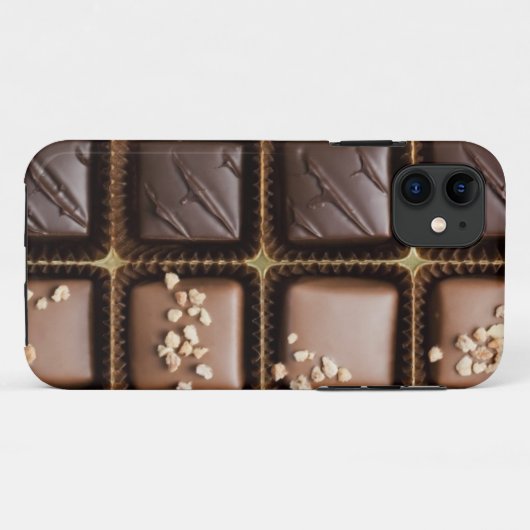 箱のハンドメイドの贅沢なチョコレート Case-Mate iPhoneケース (裏面(横))