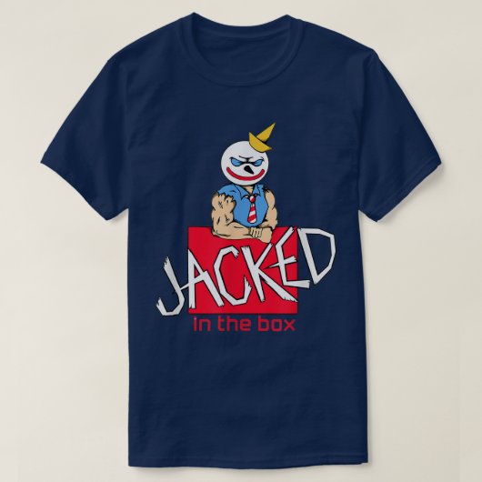 箱の中に入れられる Tシャツ (デザイン正面)