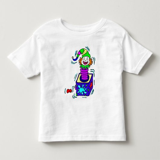 箱の中に入れる トドラーTシャツ (正面)