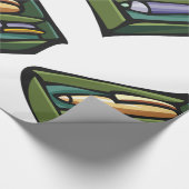 箱の中のペン ラッピングペーパー (角)