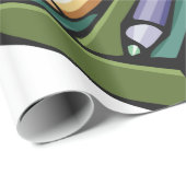 箱の中のペン ラッピングペーパー (ロールコーナー)