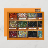 箱の中の古い大理石 ポストカード (正面/裏面)