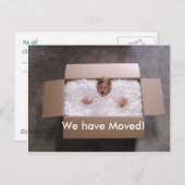 箱の中の女の子 案内ポストカード (正面/裏面)