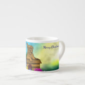 箱の中の子犬，メリークリスマス エスプレッソカップ (正面右)