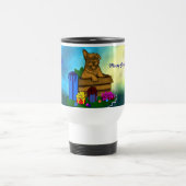 箱の中の子犬，メリークリスマス トラベルマグ (中央)