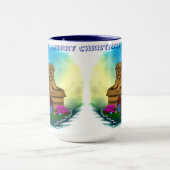 箱の中の子犬，メリークリスマス マグカップ (中央)