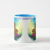 箱の中の子犬，メリークリスマス マグカップ (中央)
