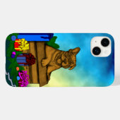 箱の中の子犬,メリークリスマス Case-Mate iPhoneケース (裏面 (横))