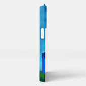 箱の中の子犬，メリークリスマス iPhoneケース (右側面)