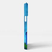 箱の中の子犬，メリークリスマス iPhoneケース (右側面)