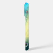 箱の中の子犬，メリークリスマス iPhoneケース (左側面)