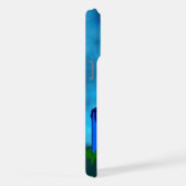 箱の中の子犬，メリークリスマス iPhoneケース (右側面)