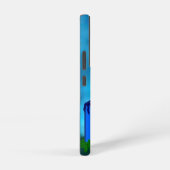 箱の中の子犬，メリークリスマス SAMSUNG GALAXYケース (右側面)