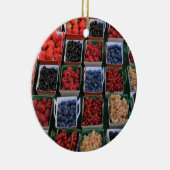 箱の中の果実クリスマス装飾 セラミックオーナメント (右)