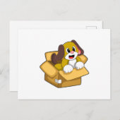 箱の中の犬 ポストカード (正面/裏面)