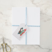 箱の中の猫クリスマスギフトタグ ギフトタグ (より糸つき)