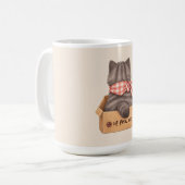 箱の中の猫 コーヒーマグカップ (正面左)