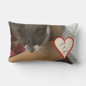 箱の中の猫 ランバークッション (裏面)