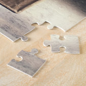 箱の中の猫。禅猫マスター。 ジグソーパズル (側面)