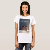 箱の中の猫。禅猫マスター。 Tシャツ (正面フル)