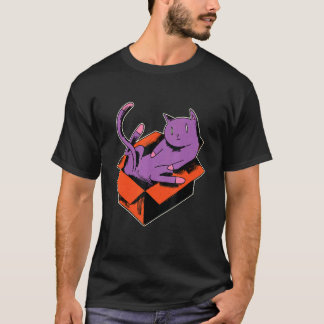 箱の中の猫 Tシャツ