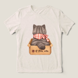 箱の中の猫Tシャツ トライブレンドTシャツ