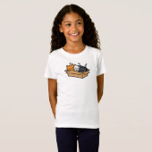 箱の中の眠り猫 Tシャツ (正面フル)
