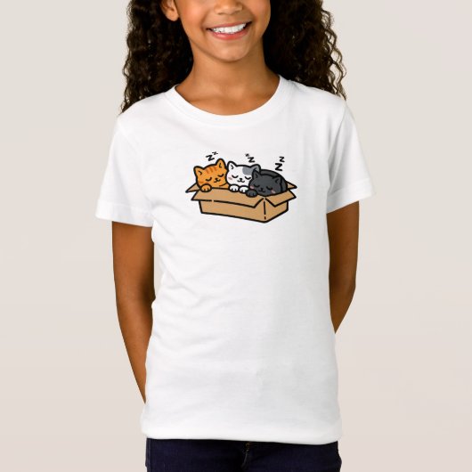 箱の中の眠り猫 Tシャツ (正面)