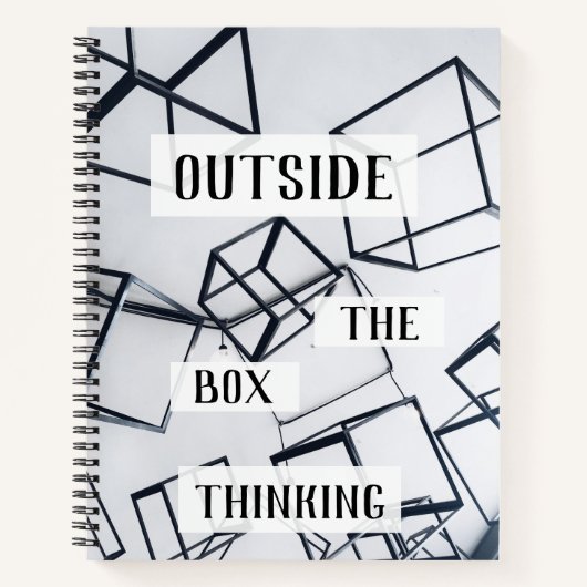 箱の写真考えの外で ノートブック (正面)