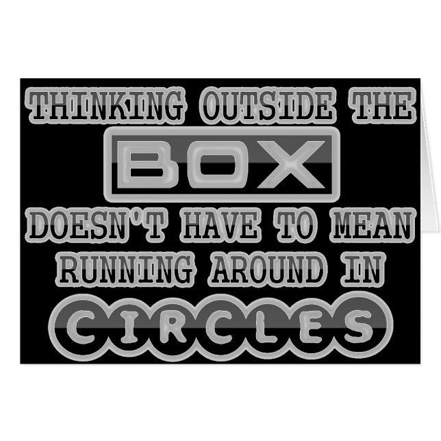 箱の外で考える (正面横)