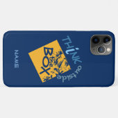 箱の外の名前をカスタムする電話ケース Case-Mate iPhoneケース (裏面(横))