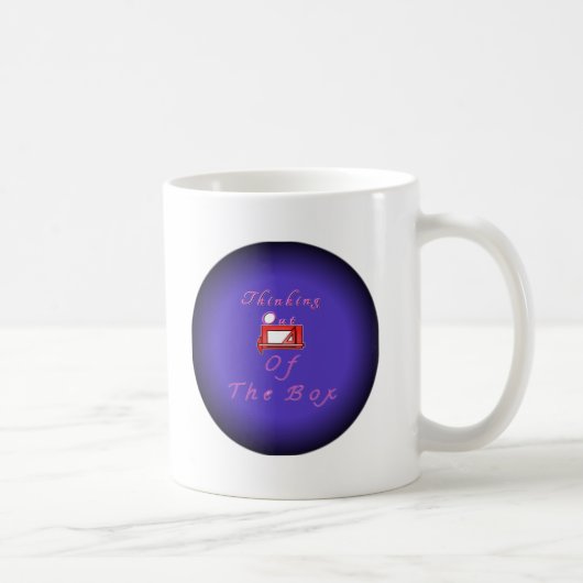 箱の外側で考える コーヒーマグカップ (右)