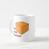 箱の外 コーヒーマグカップ (正面左)
