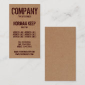 箱の外 名刺 (正面/裏面)