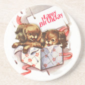 箱の子犬 コースター (正面)