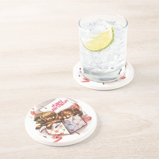 箱の子犬 コースター (側面)