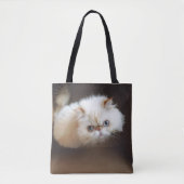 箱の猫 トートバッグ (正面)